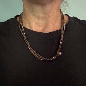 Brown Silpada neck lace